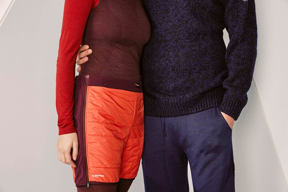 Warme Funktionswäsche, kuschelige Pullover und Isolations-Shorts für kalte Tage