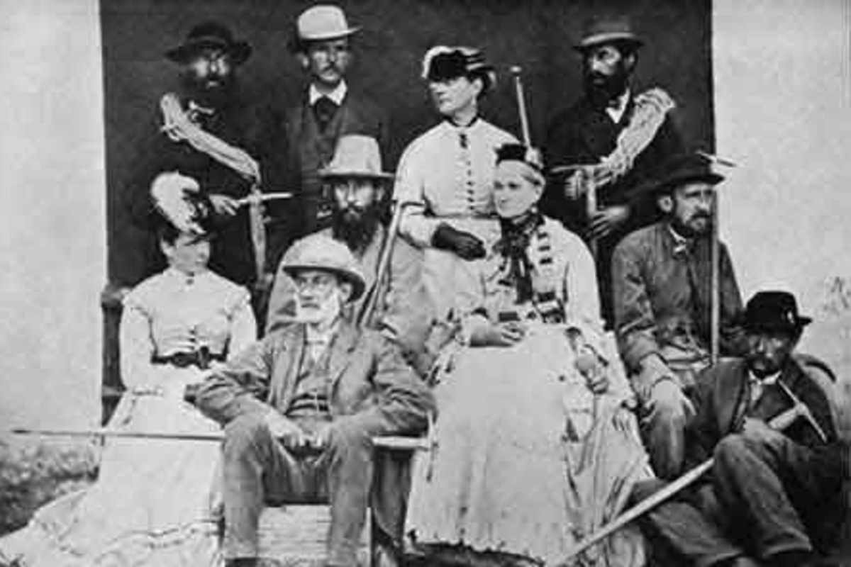 Lucy Walker mit Familie