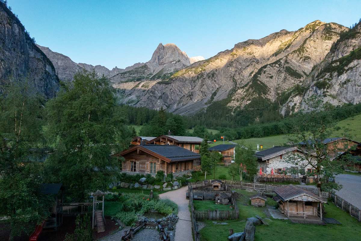 Morgenstimmung auf der Gramai Alm