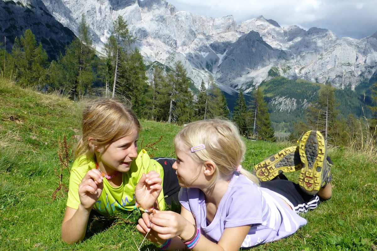 Mit Kinder auf den Dachstein 