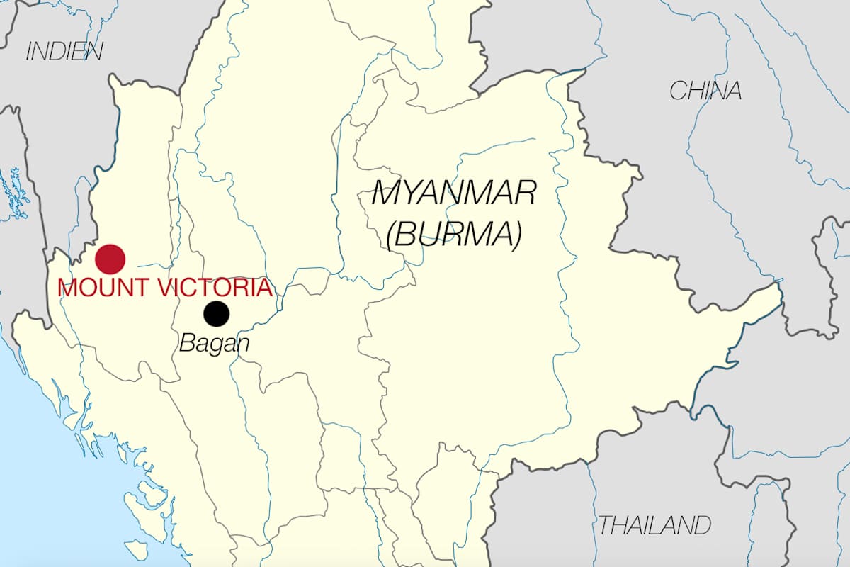 Map Myanmar