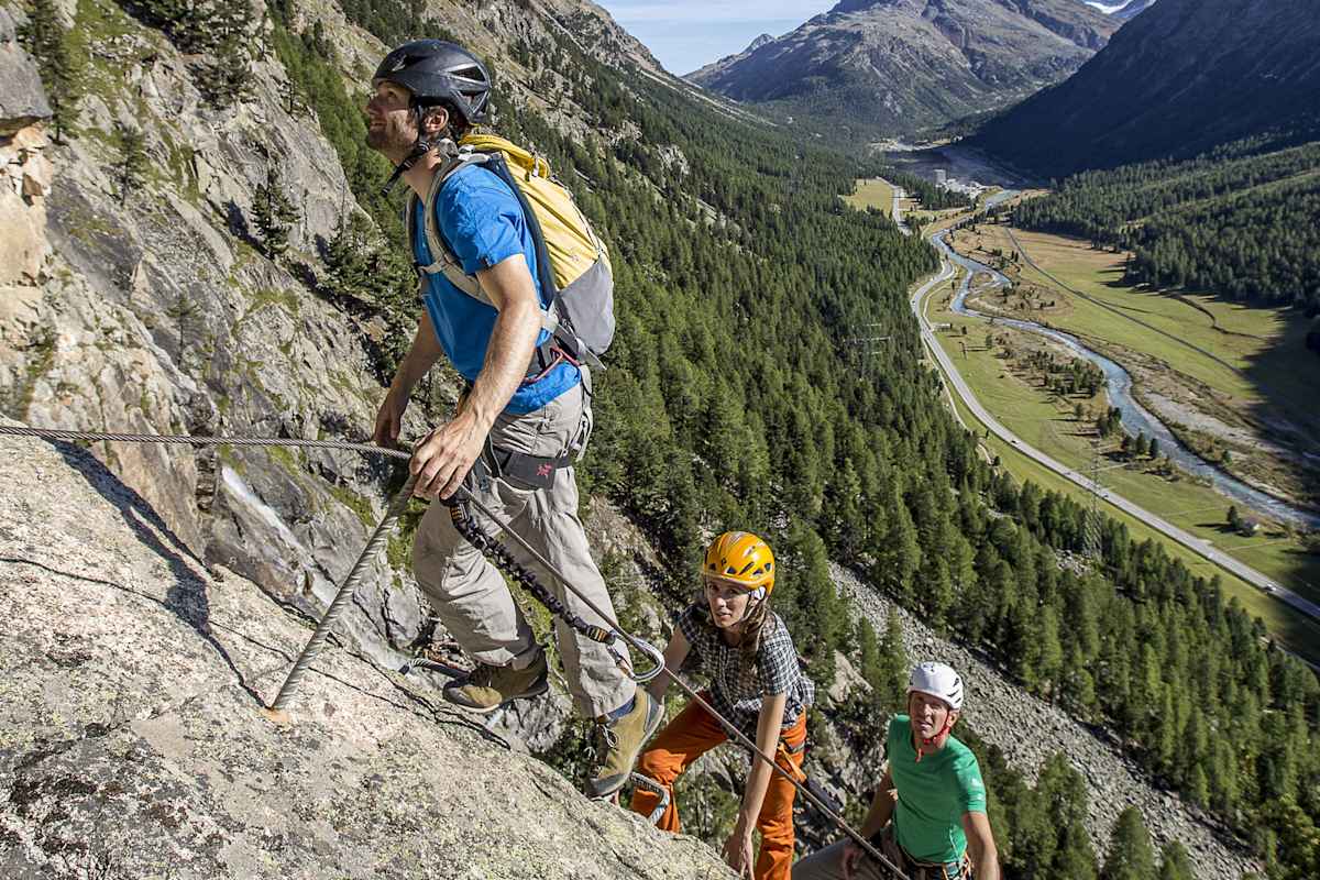 Klettersteig Pontresina