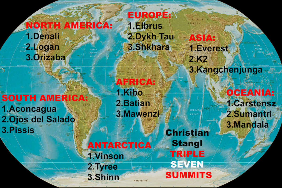 Die Triple Seven Summits