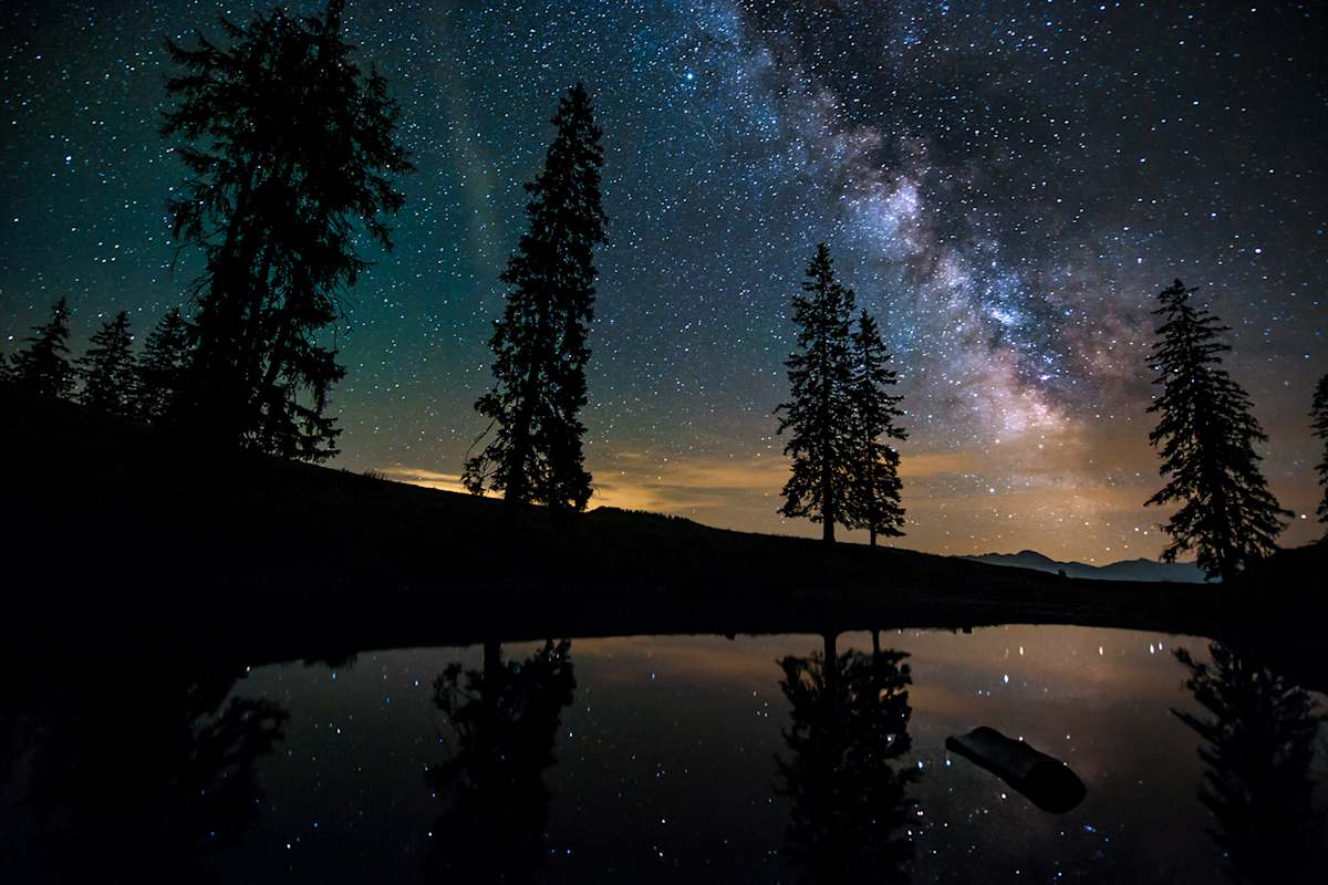 Das Zentrum der Milchstraße über den Seckauer Tauern 