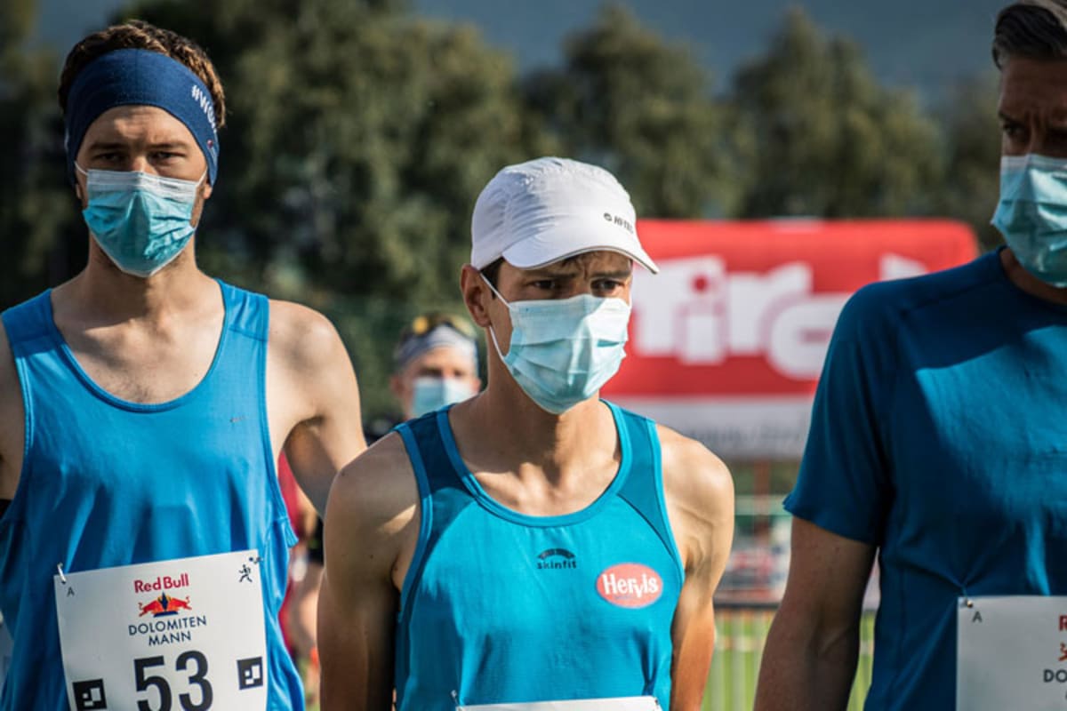 Andrzej Biel hat sich seinen Traum erfüllt und durfte für beim Red Bull Dolomitenmann für das Team Hervis an den Start gehen 