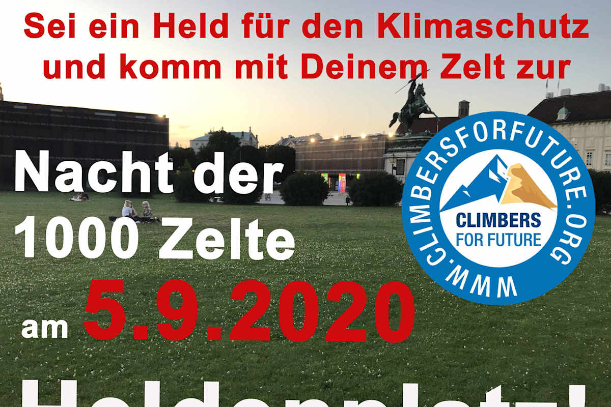 Das Programm der Aktion „Nacht der 1000 Zelte“ 