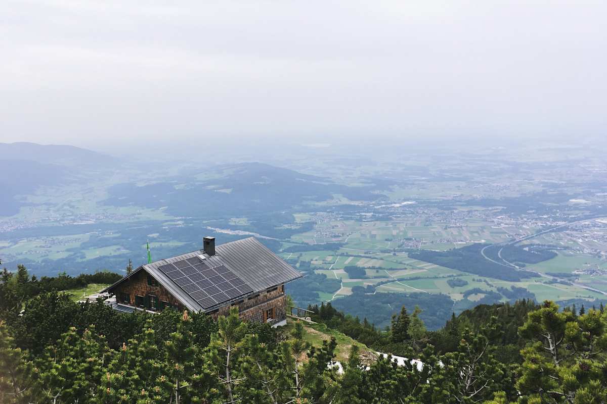 Aussicht vom Zeppezauerhaus
