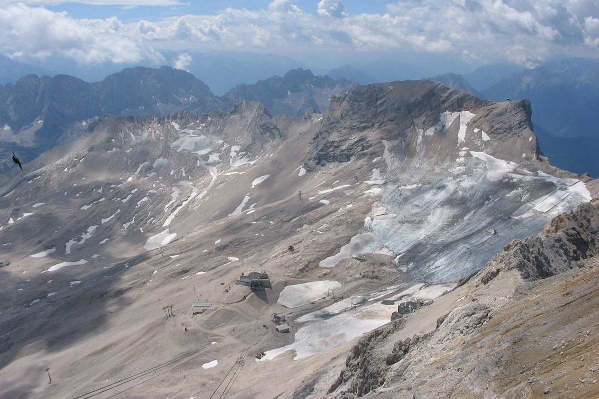 Zugspitzplatt mit nördlichem Schneeferner