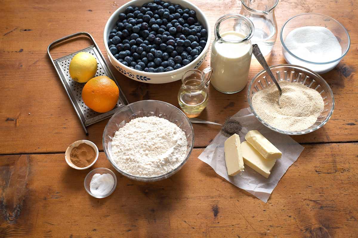 Zutaten Heidelbeerstrudel