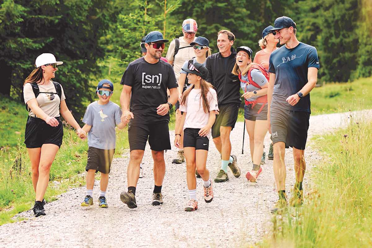 Gruppenwanderung im kleinwalsertal