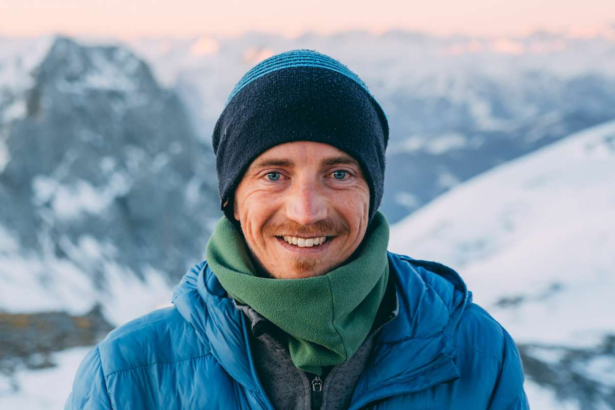 Sebastian Scheichl ist für seine Instagram Fotos zur schönsten Zeit am Berg: Bei Sonnenauf- und Sonnenuntergang.