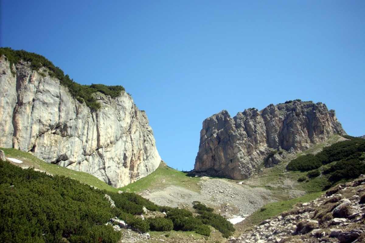 Steinernes Tor (1.955 m) im Rofangebirge