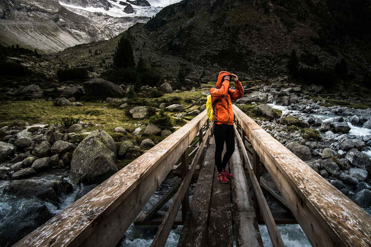 unwetter berge richtiges verhalten Fluss