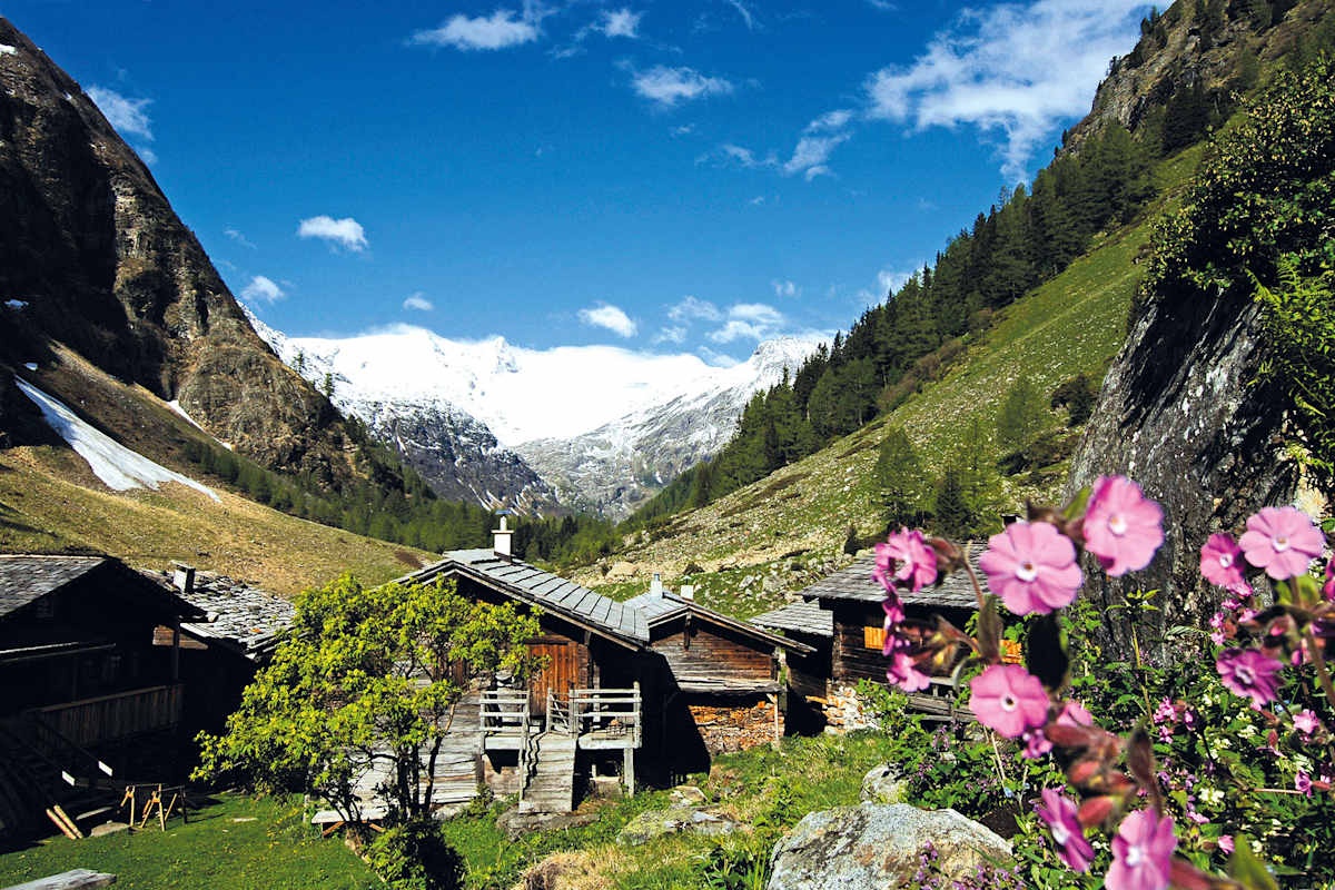 Osttirol: Almhütten Gschlösstal im Tauerntal