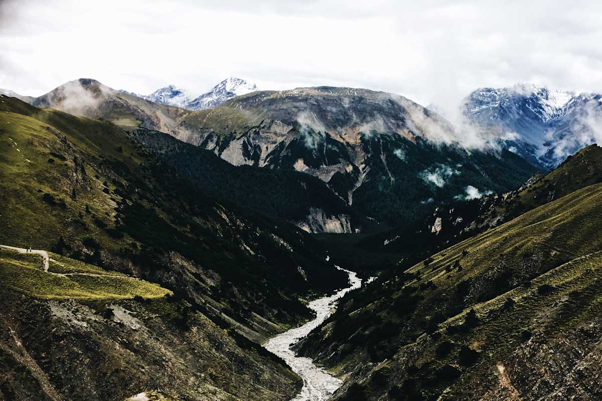 Bergwelt in Graubünden