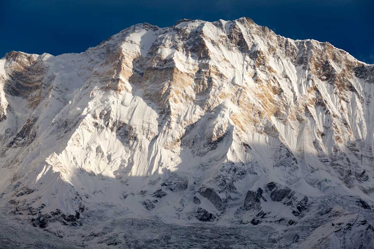 Die Südflanke der Annapurna I