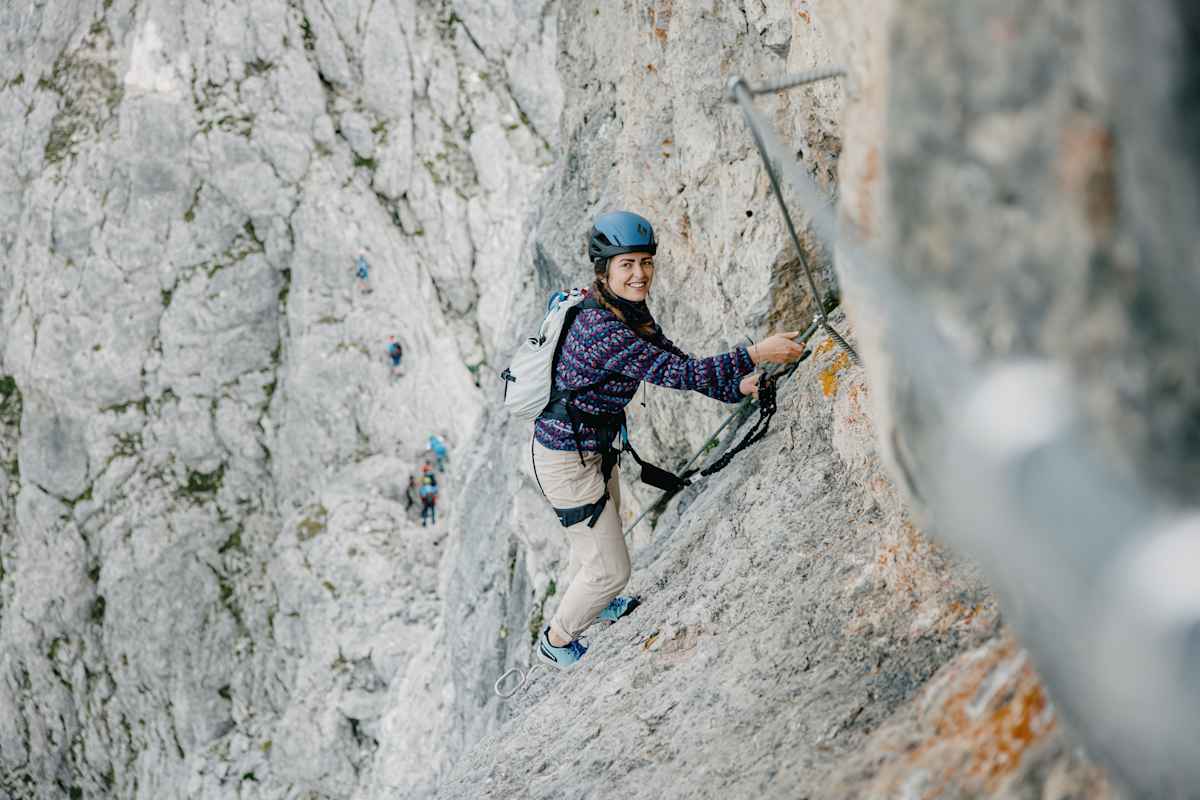 Steinschlag Geröll Gefahr