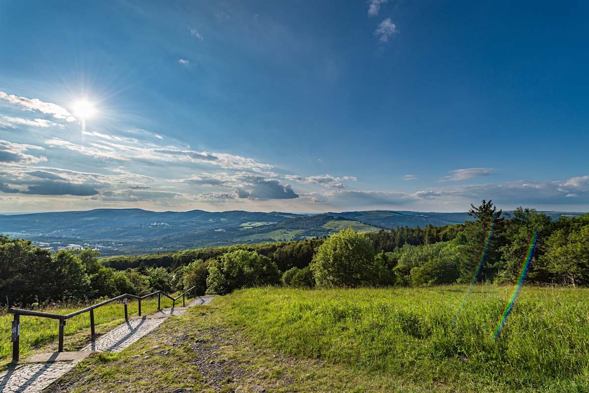 Ausblick vom Kreuzberg