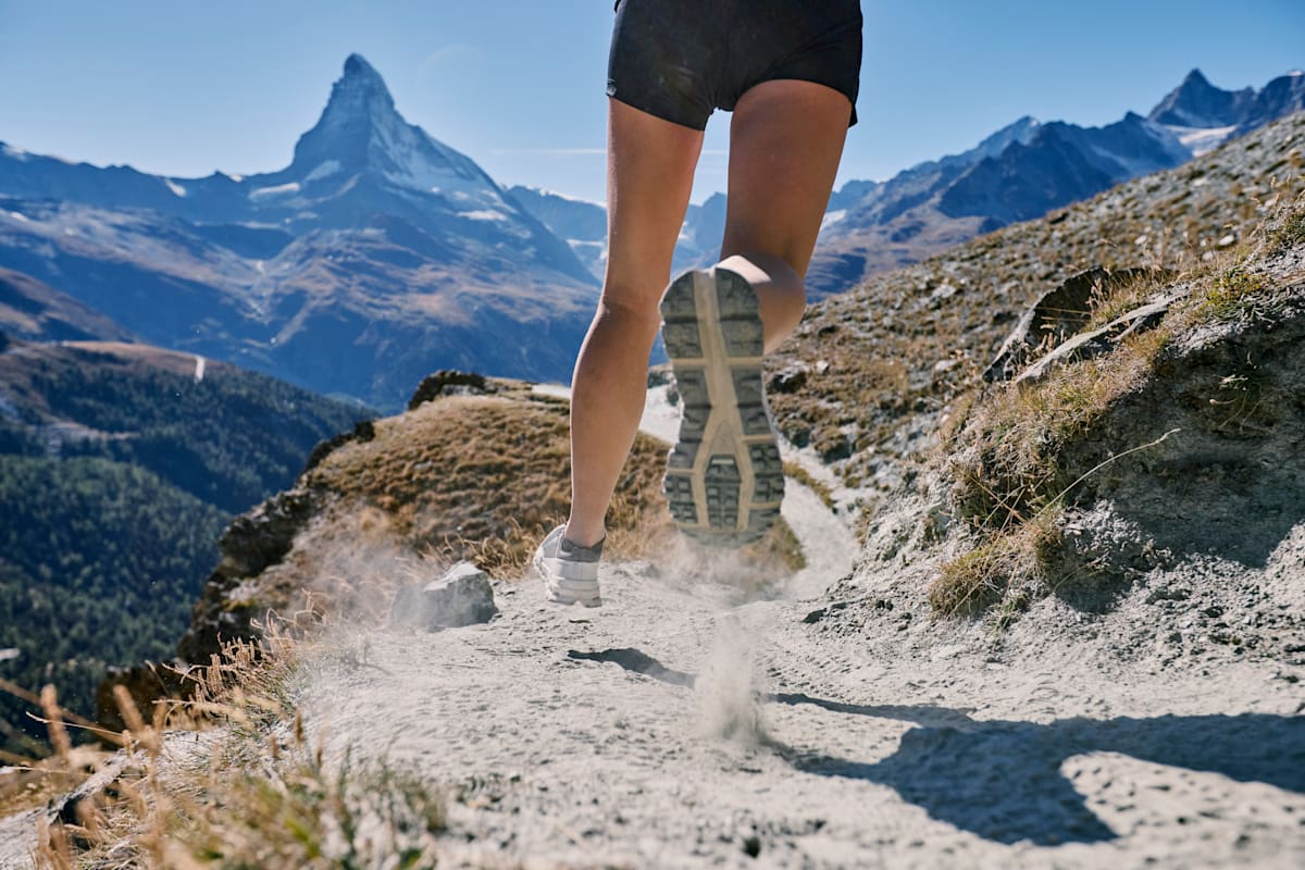 Trailrunning Technik bergab