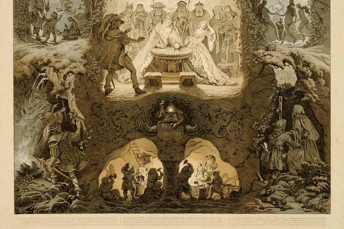 Historische Zeichnung