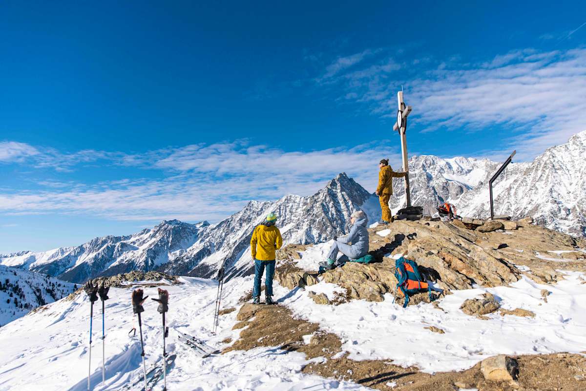 Am Gipfel des Vogelrand