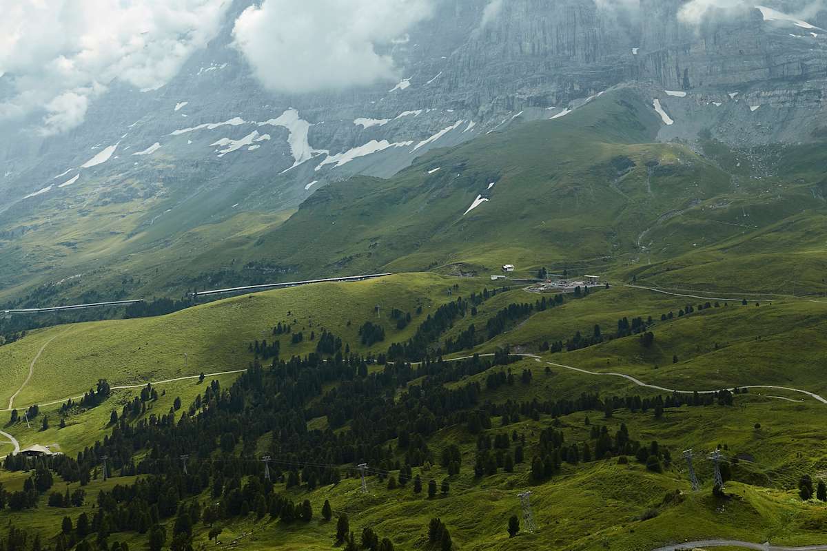 Die imposante Eiger-Nordwand