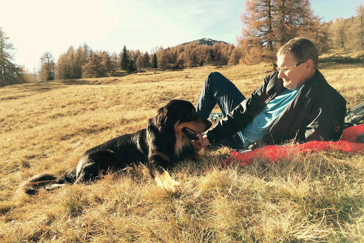 Andreas Ermacora Wandern Hund