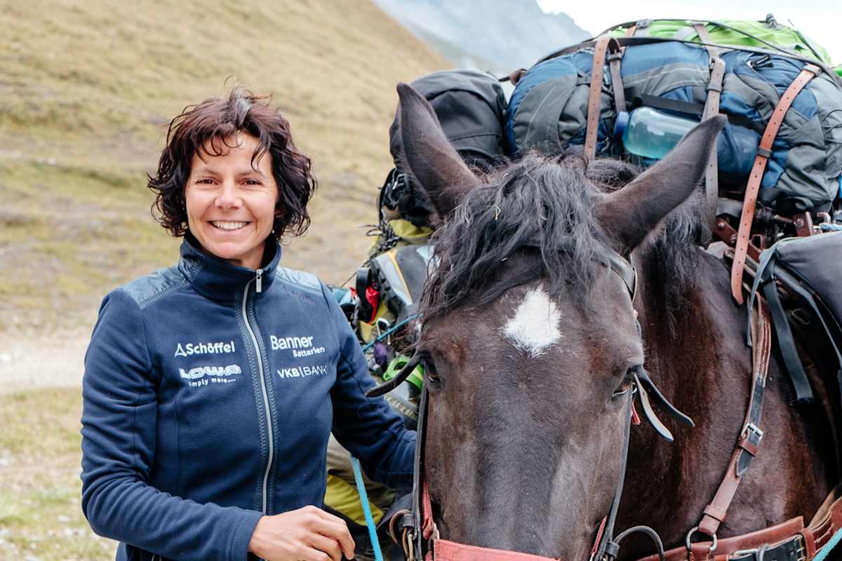 Kaltenbrunner während der gemeinsamen Besteigung des Großglockners mit Bergwelten-Lesern