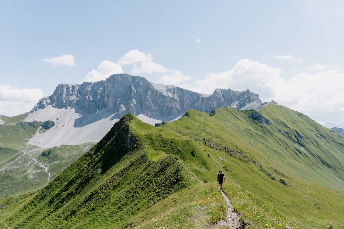 Weitwanderung Montafon Madrisa Jägglisch Horn