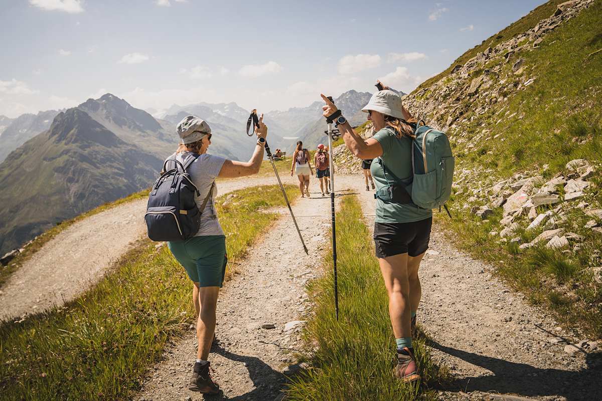 Wandern für den guten Zweck: Beim Silvretta Ferwall Marsch Auf vier unterschiedlichen Strecken findet jeder Wanderer die richtige Herausforderung.