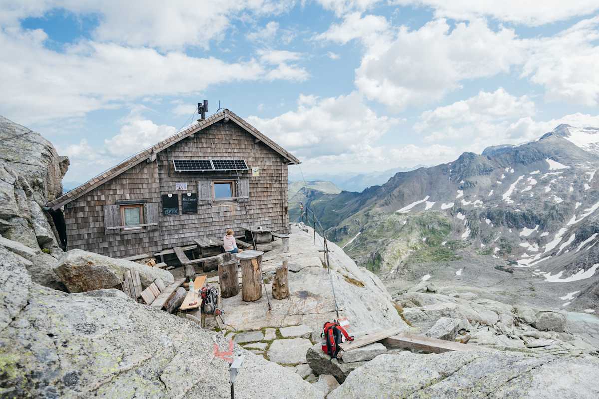 Rojacher Hütte Bergwelten Zimmer