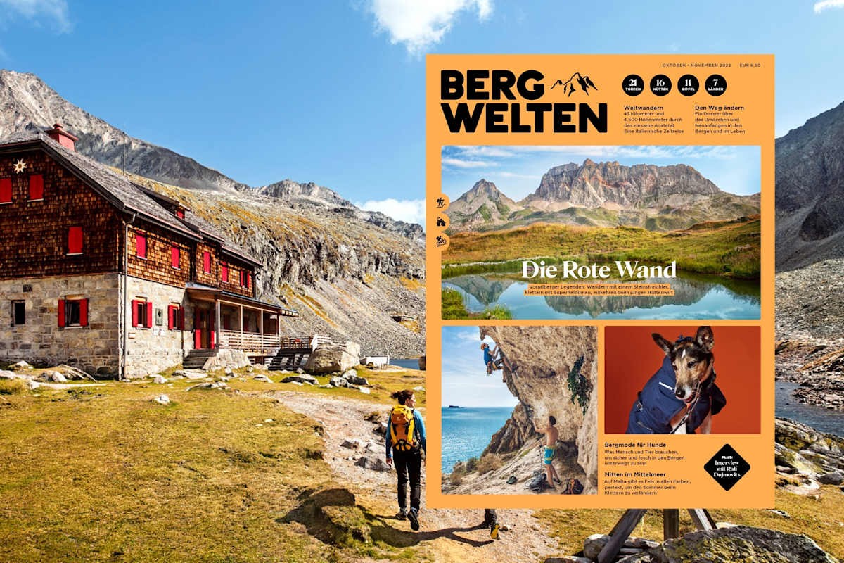 Das aktuelle Bergwelten Magazin (Oktober/November 2022)