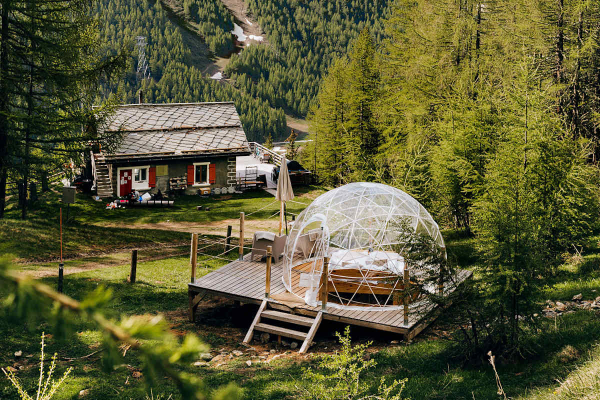 Bergwelten Alpenblick Saas-Fee, Bubble Suite Zimmer