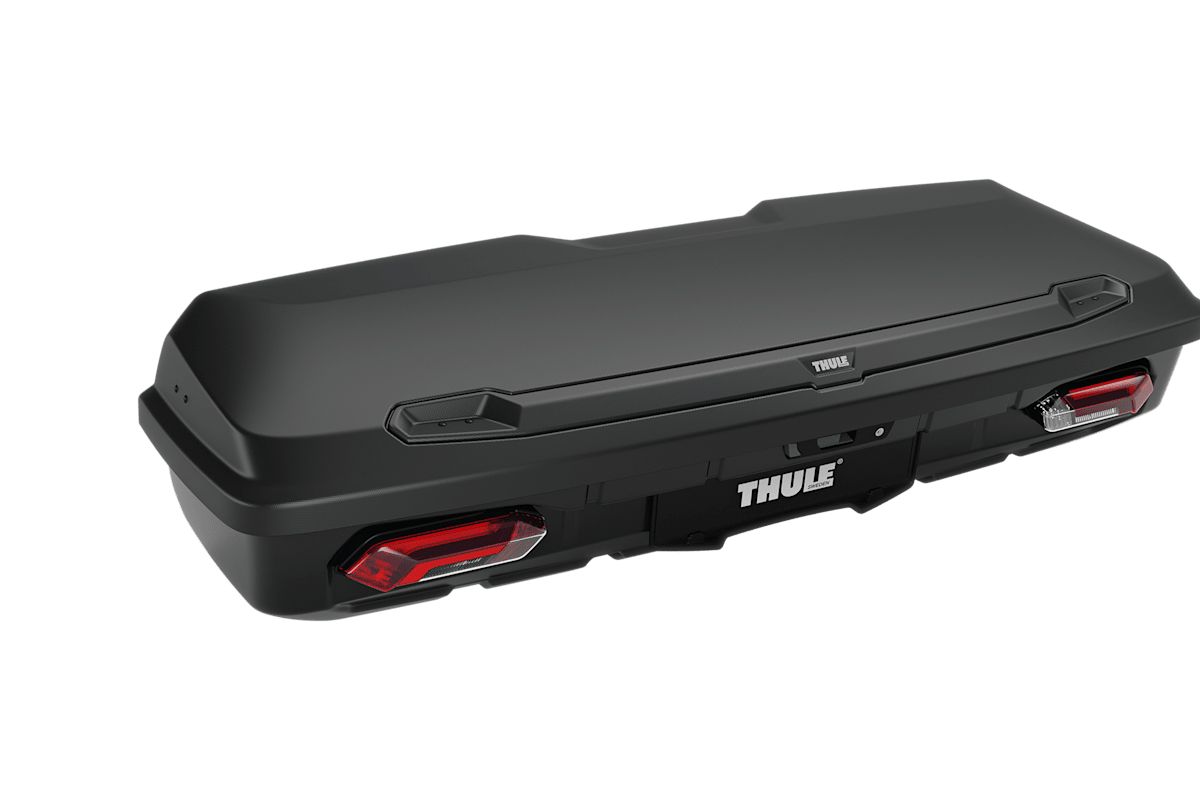Schwarze Thule-Heckbox