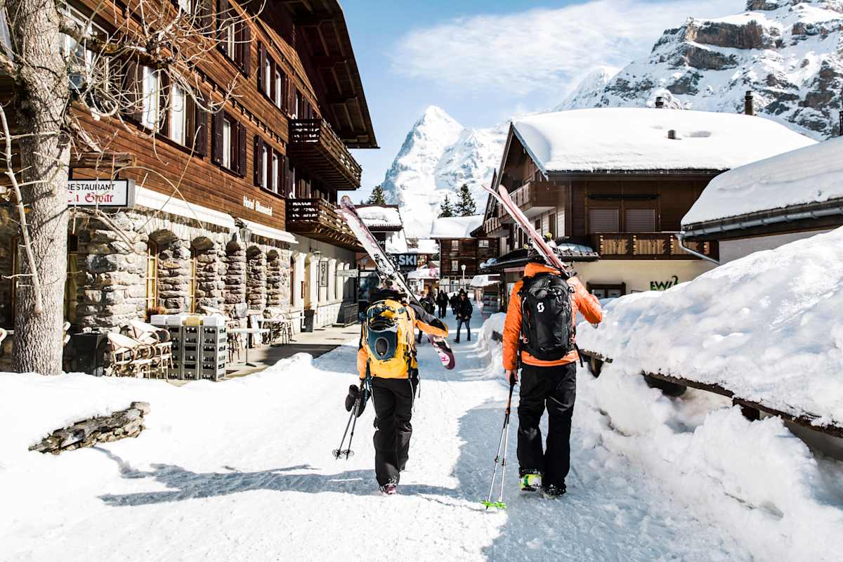 Mürren im Berner Oberland ist autofrei.