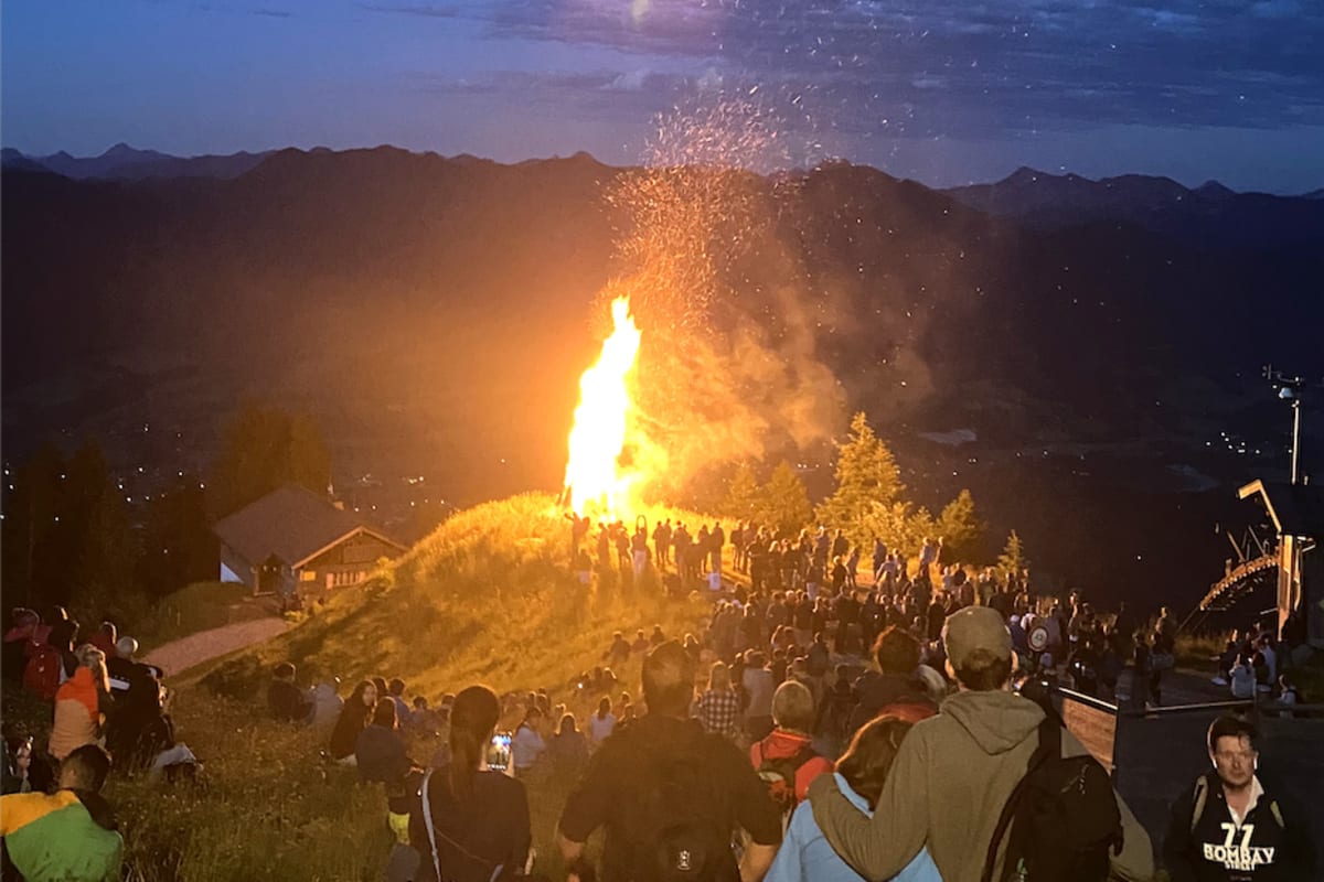 Johannifeuer am Brauneck