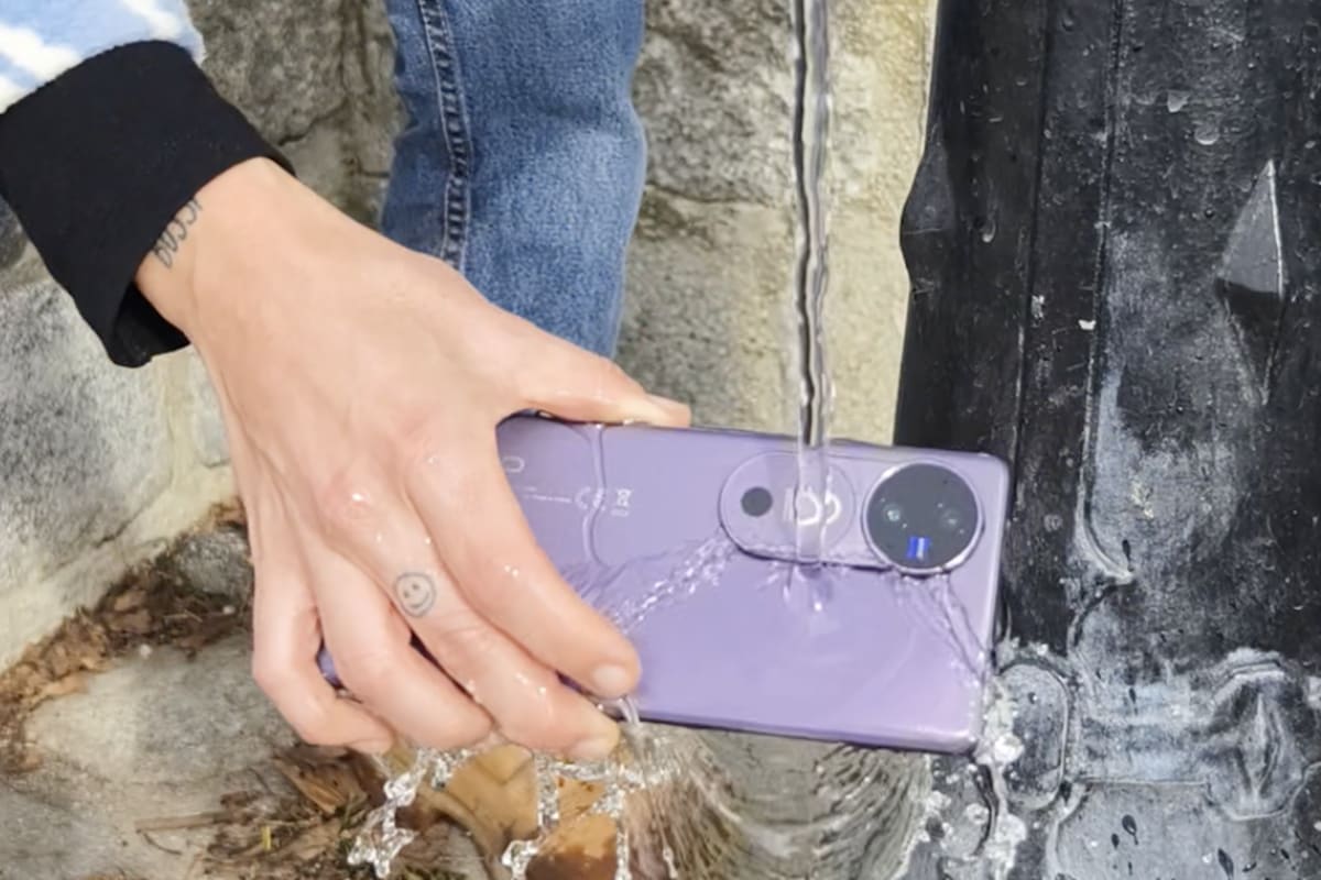 Schmutz, Wasser und Stöße können dem vivo V40 nichts anhaben.