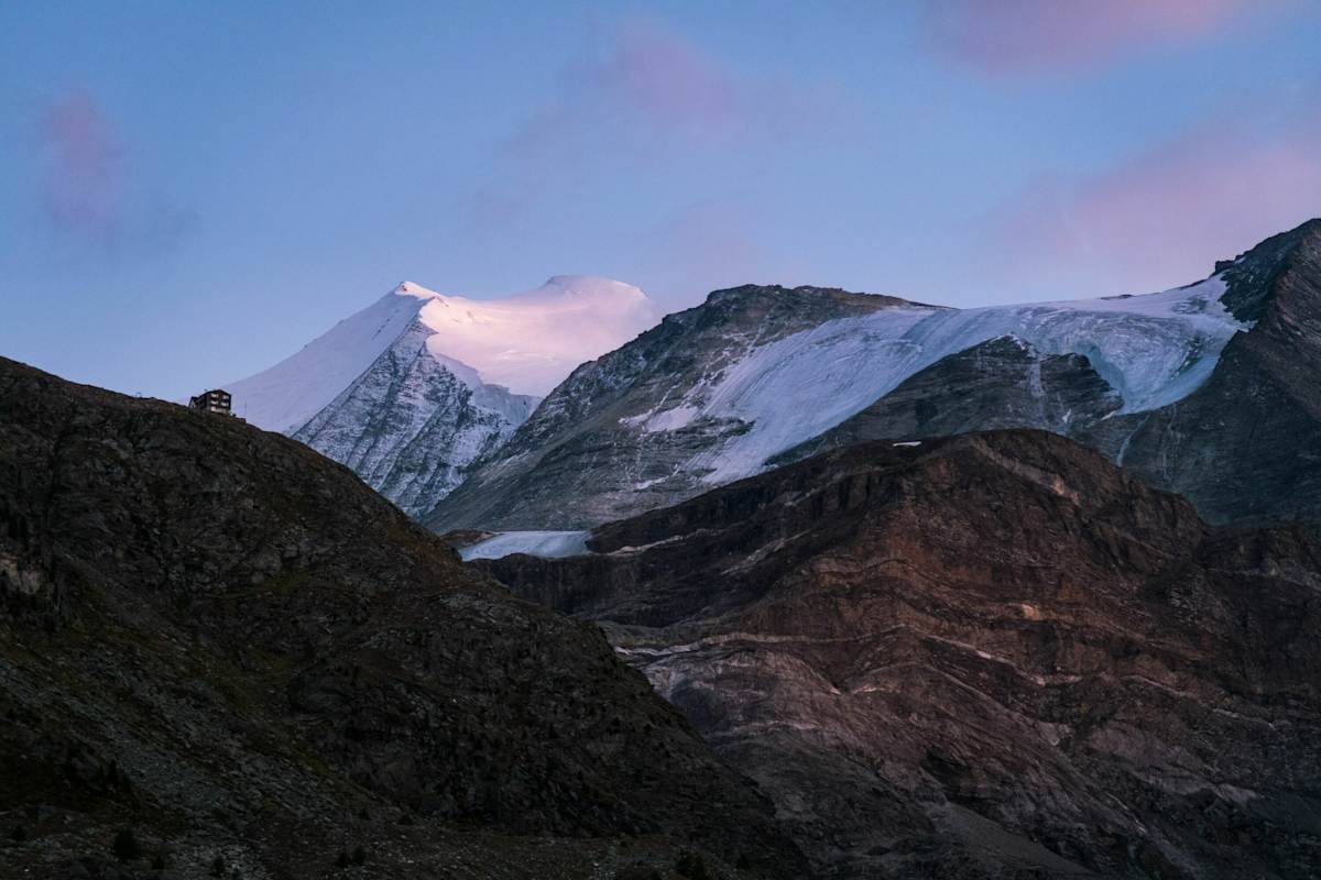 Das Bishorn im Abendlicht