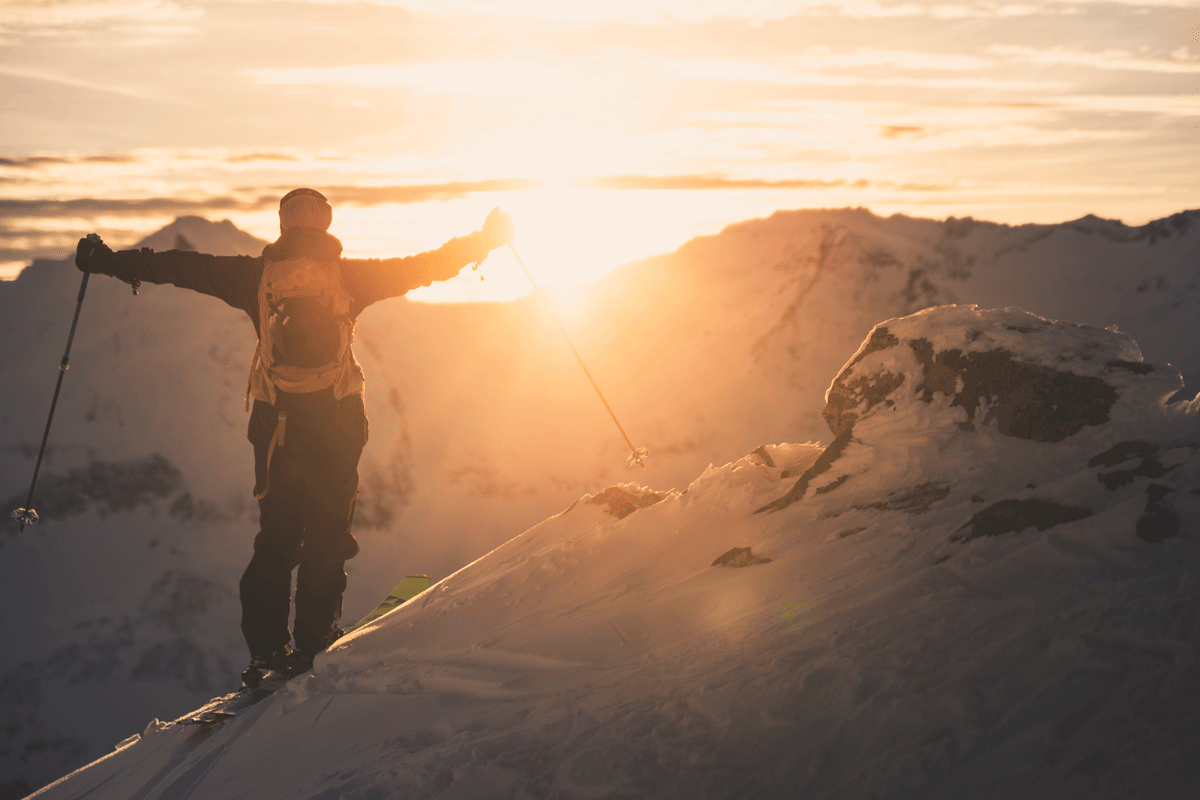 „Dieser spielerische Umgang mit dem Schnee, dem Licht, dem Schatten und der natürlichen Umgebung ist so stark in mir verankert, das werde ich wohl für den Rest meines Lebens nicht mehr aus mir herausbekommen“