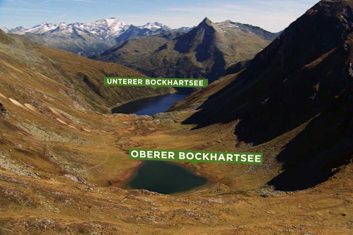 Der untere und der obere Bockhartsee