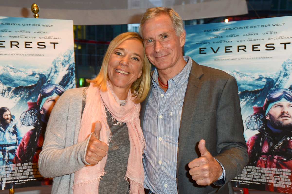 Heidi Sand & David Breashears in Berlin