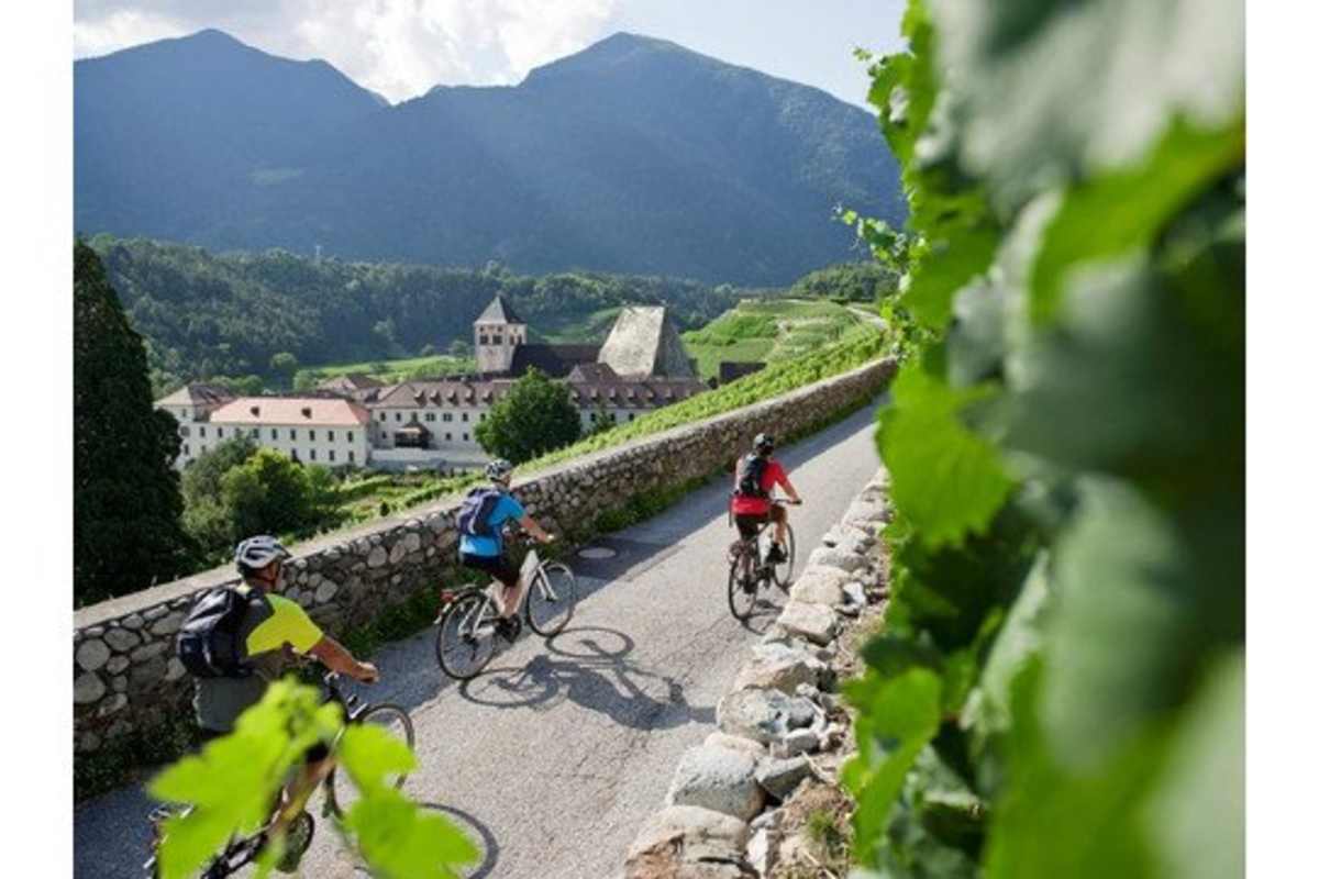 Kloster Neustift in Südtirol: Brennerradroute