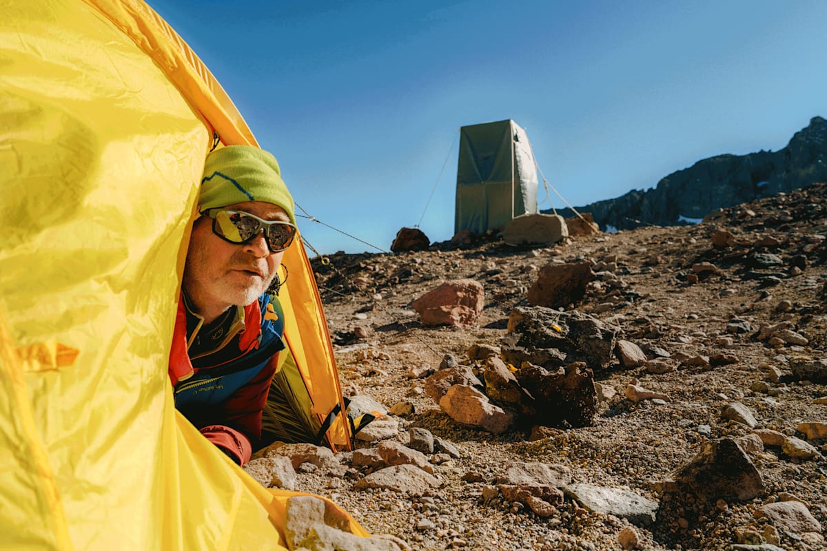 Klaus Haselböck am Aconcagua