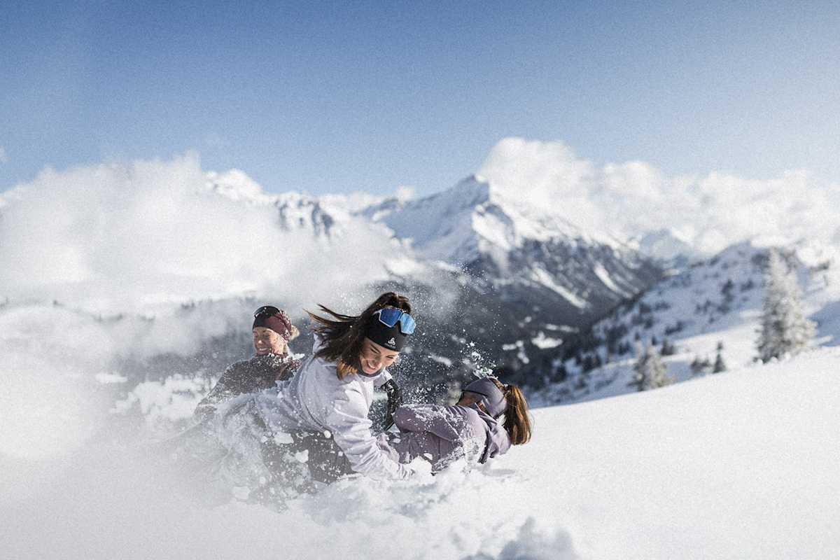 Die drei Gasparin-Schwestern verbindet auch der Spaß am Draußensein.
