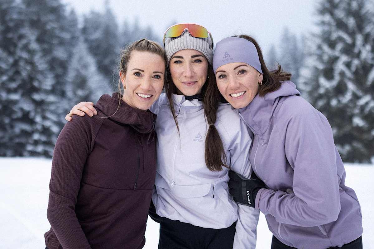 Selina, Elisa und Aita Gasparin