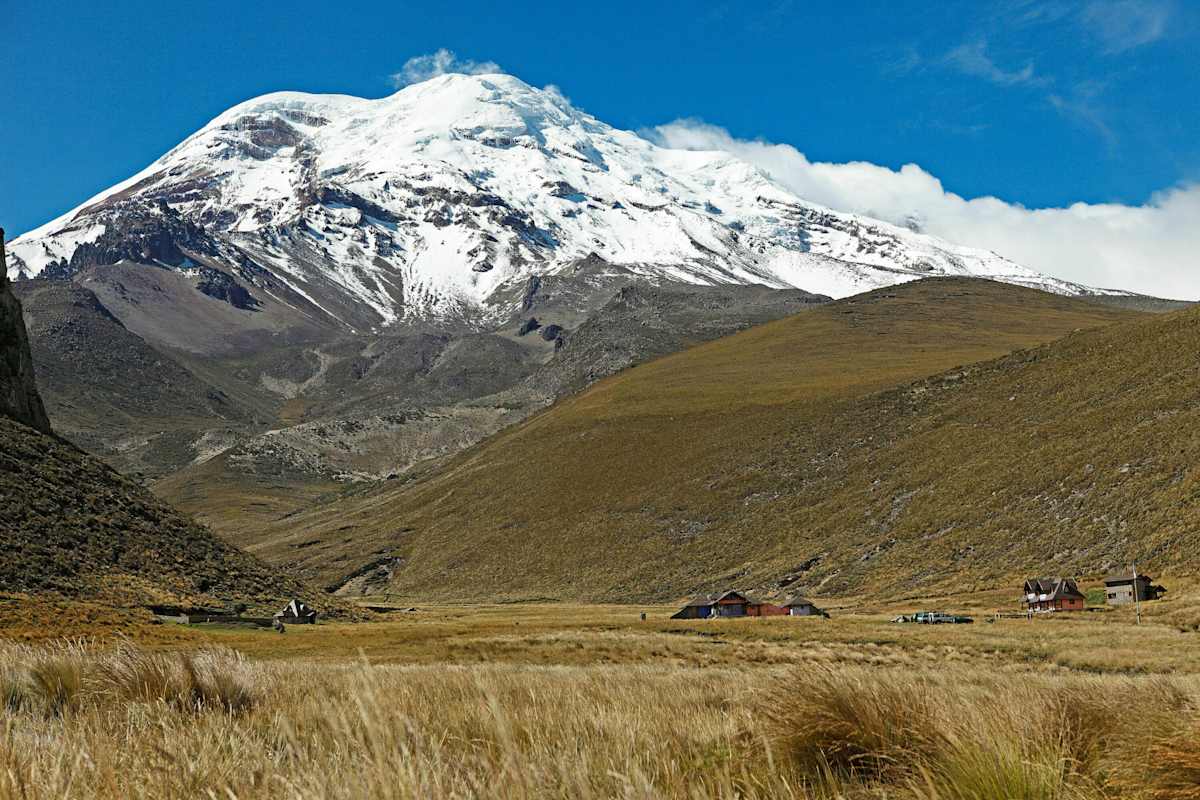 Chimborazo in Ecuador