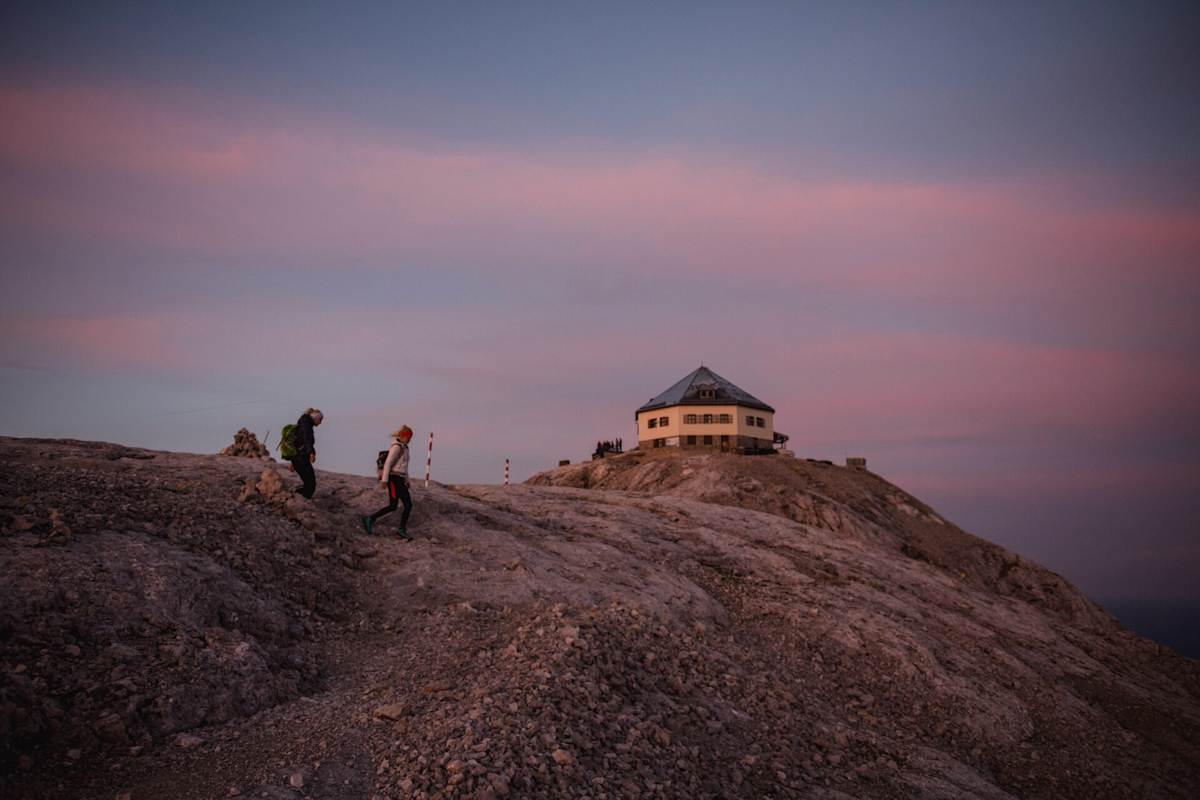 Matrashaus Sonnenuntergang
