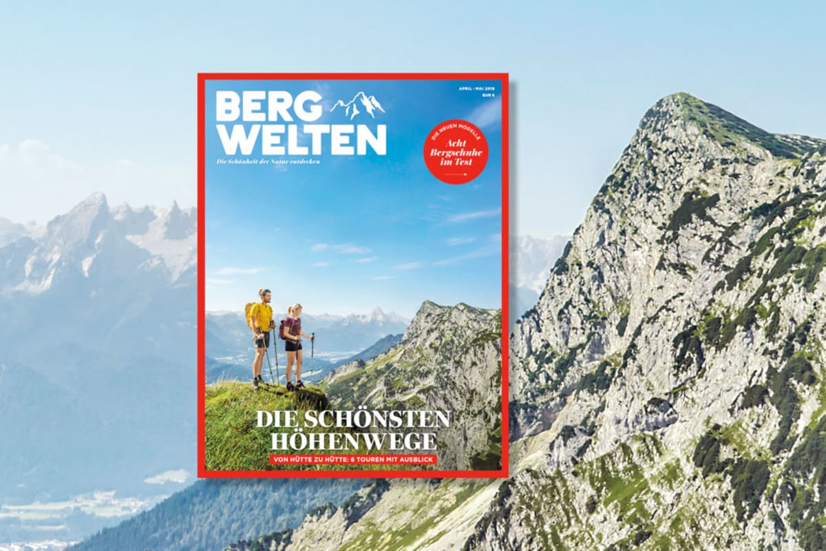 Cover: Bergwelten Schweiz (April/Mai 2018)