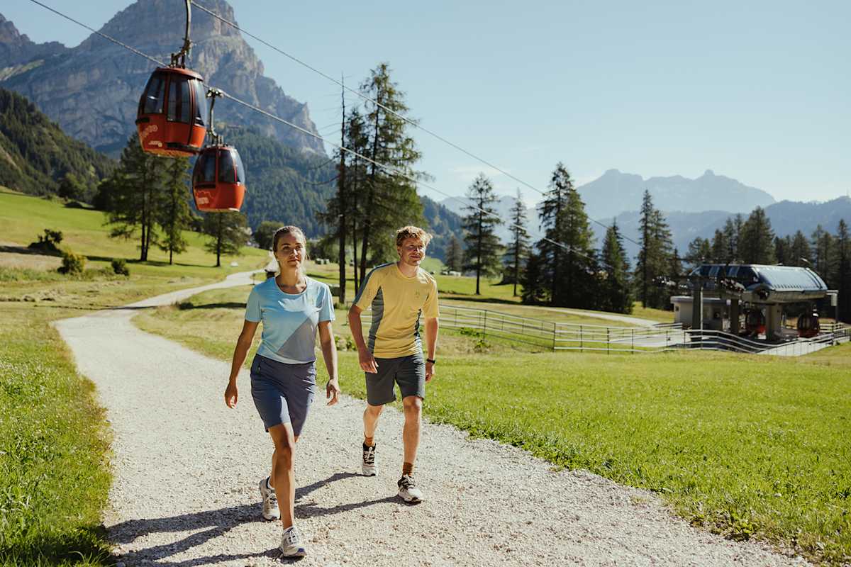 Wandern, Gondel, Alta Badia