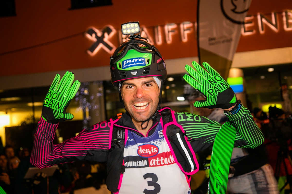 Jakob Herrmann als glücklicher Sieger des Mountain Attacks 2019